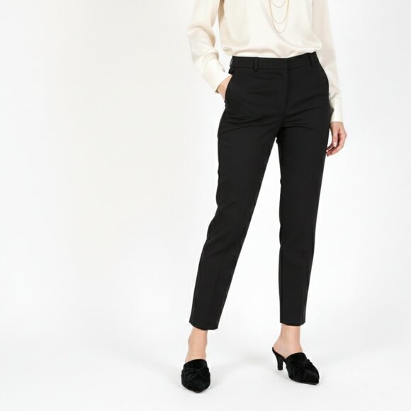 *Avon Cushion Walk Black Velvet Heels - Picture 2 of 8